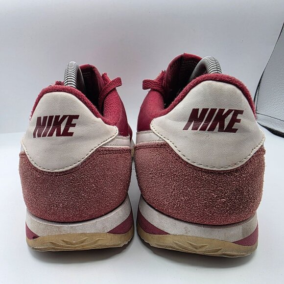 Nike Cortez Basic Nylon Team Red Mens Size 10.5 Sneaker Shoes Casual Walking - Picture 4 of 14